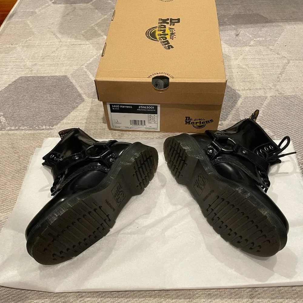 Dr. Martens 1460 Harness - Black size US 6 women/5 men, EU 37 - Picture 5 of 5